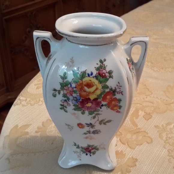 Vintage Accents Hand Painted Flowered Japanese Bud Vase Poshmark